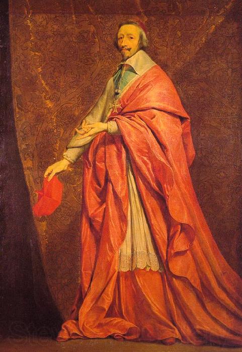 Philippe de Champaigne Cardinal Richelieu Spain oil painting art